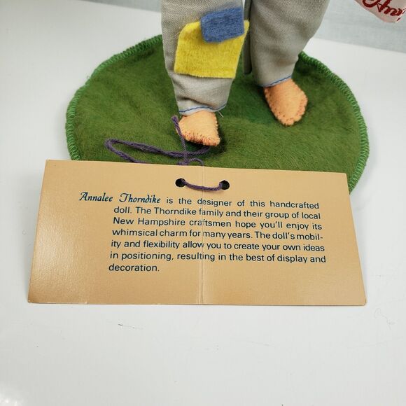 Annalee Dolls 8" Kid with Kite 1992 Ltd 1 Year Run #2335 - Picture 5 of 16